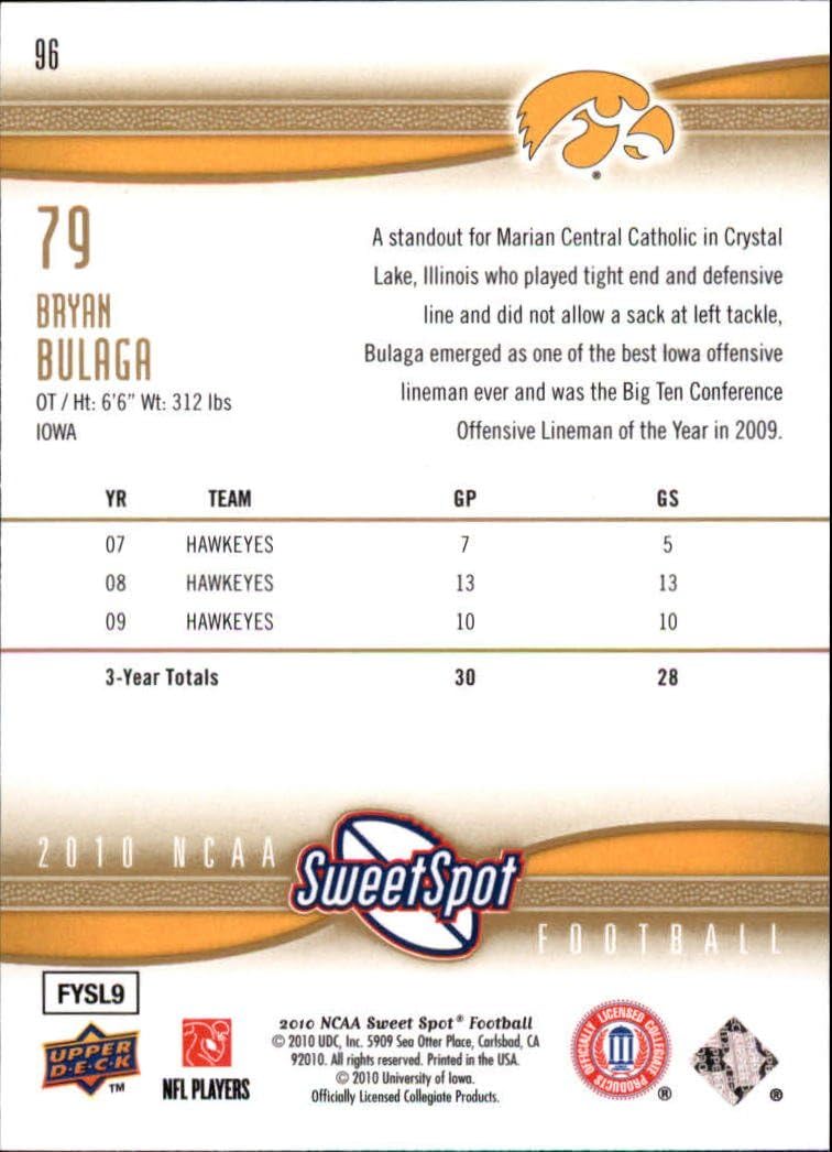 2010 Sweet Spot #96 Bryan Bulaga RC - Football Card