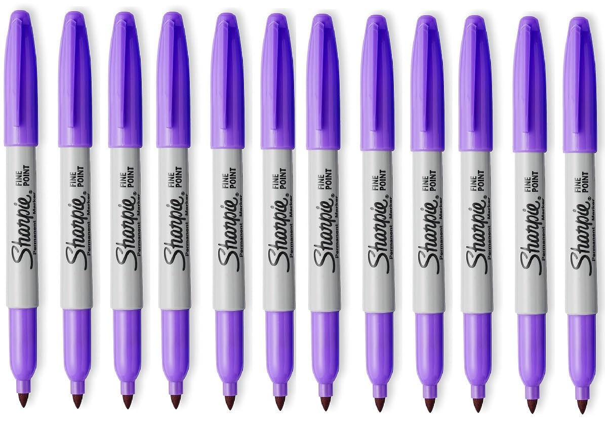 Newell Brandssharpie Fine Point Permanent Marker Pen Ultra Violet