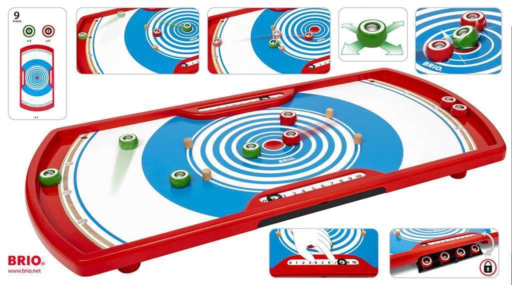 BRIO Games, Juego Shuffleshot, Edad Recomendada 72 + Meses
