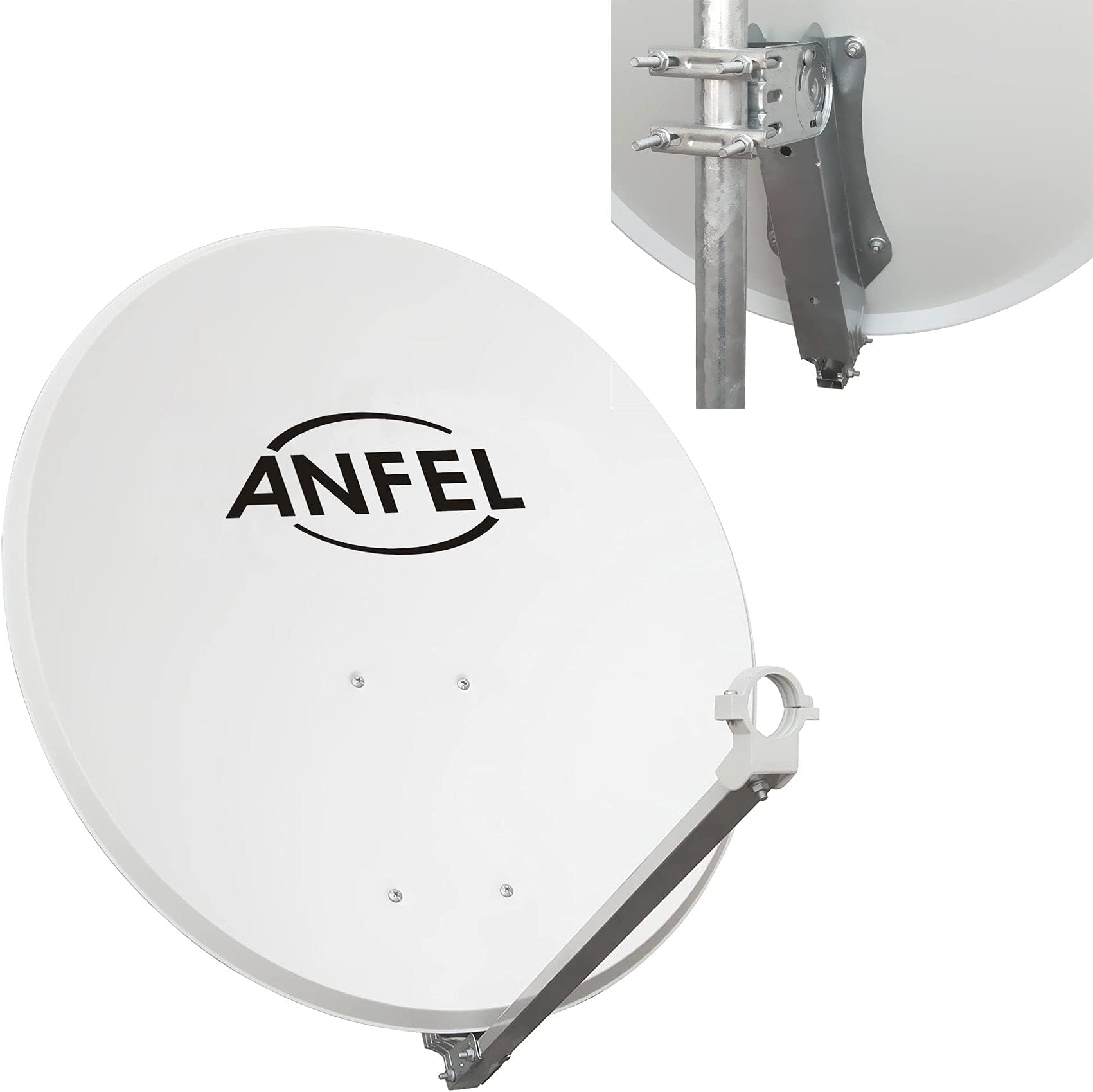 ANTENNA SATELLITARE PARABOLA + LNB 8 USCITE GALAXY 100CM IN ACCIAIO 4K SKY ANTENNA SATELLITARE PARABOLA + LNB 8 USCITE GALAXY 100CM IN ACCIAIO 4K SKY