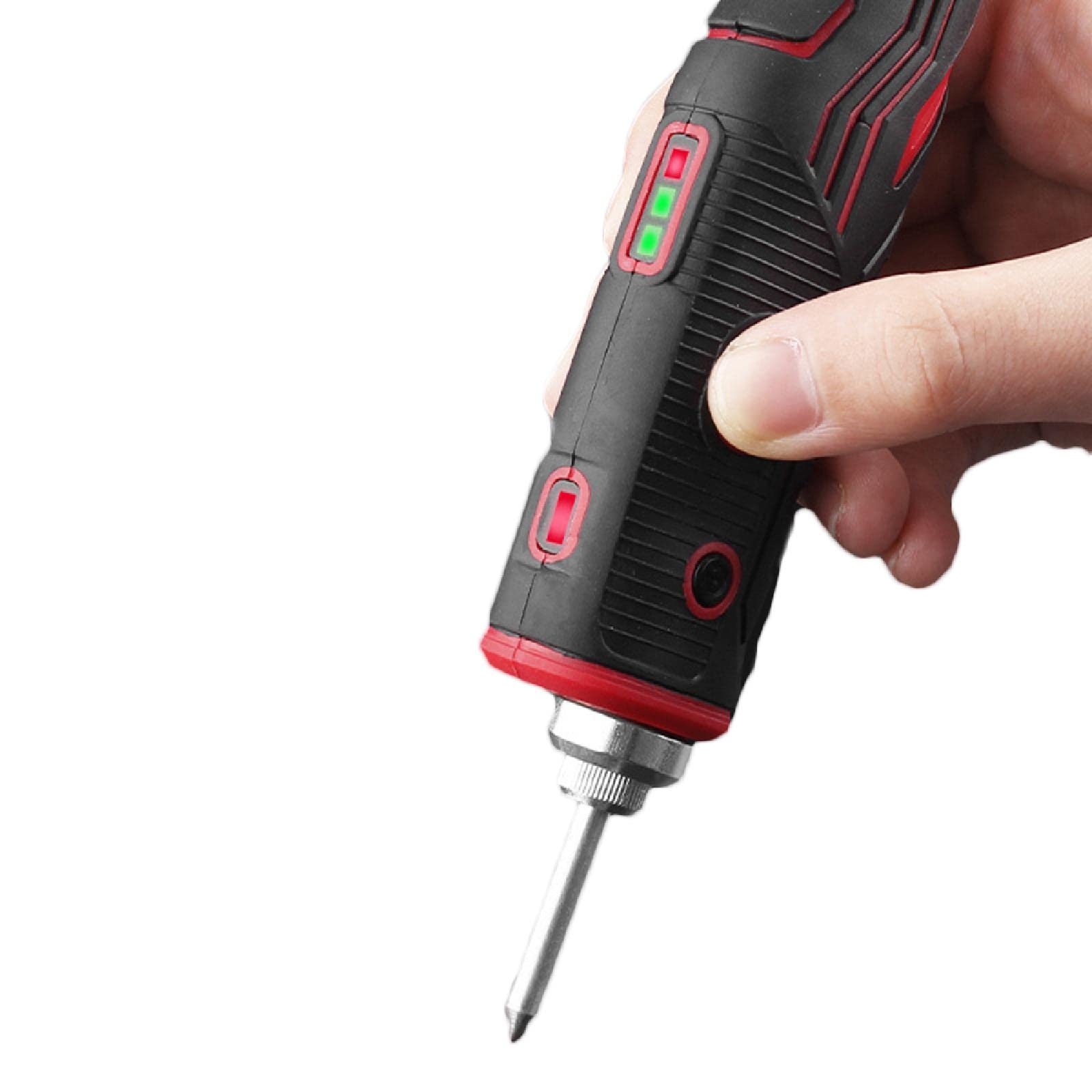 Soldador portátil inalámbrico de 1800mAh, herramienta de soldadura recargable con sensor táctil y foco LED, kit profesional de soldadura inalámbrica segura