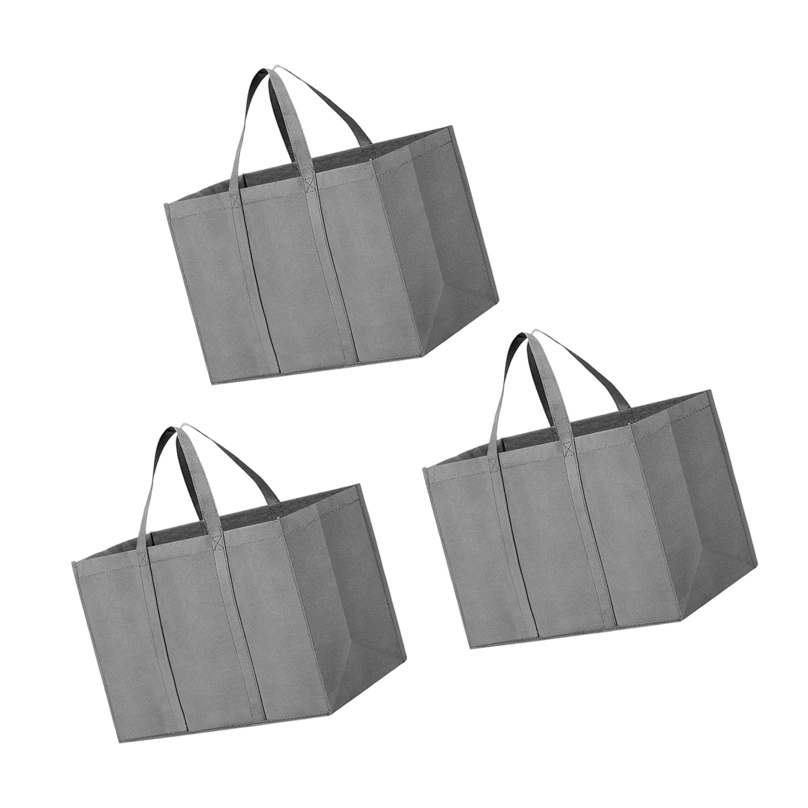 Tsophreniq Portable Foldable Nonwoven Grocery Bag with Large Storage Capacity for Travel and Commutes Nonwoven Bag