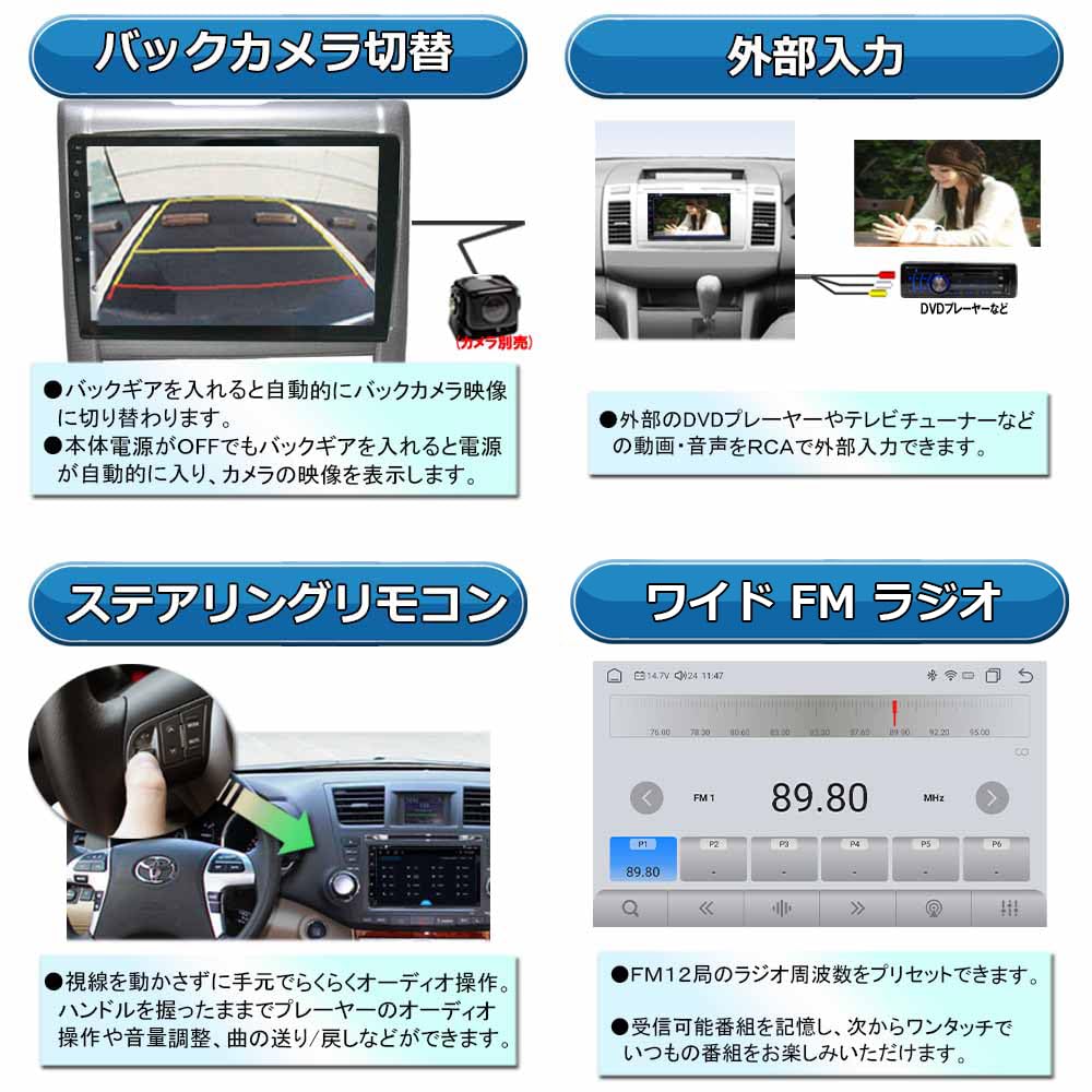 Amazon.co.jp: 【TOYOTA ダイハツ 専用モデル】ワイドナビ 7インチ