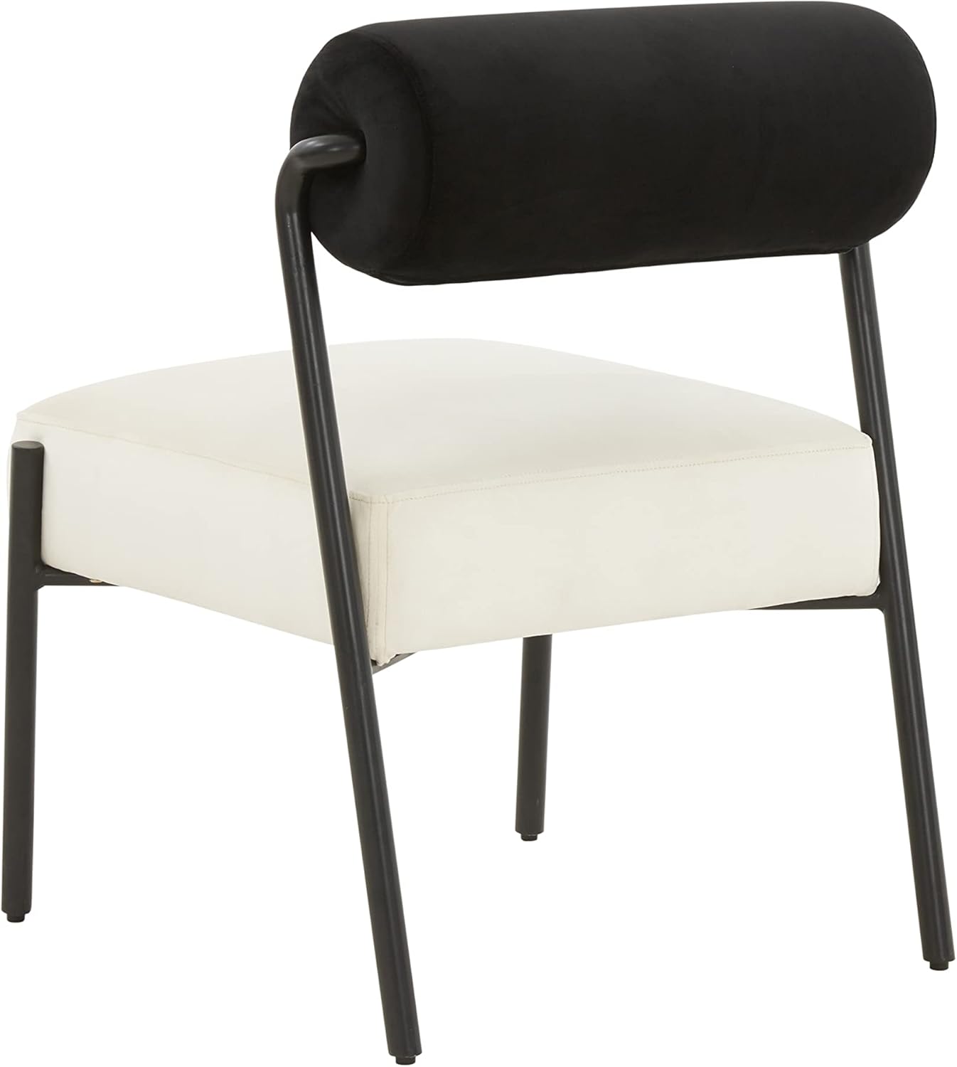 Tov Furniture Jolene Velvet Accent Chair (Cream)