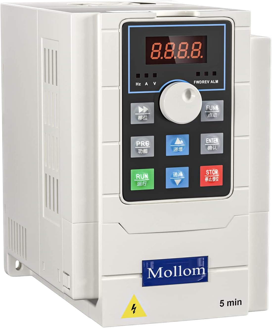 VFD 220V 1.5KW 2HP Single Phase Input 3 Phase 0-999Hz Output Variable Frequency Drive for CNC Motor Speed Control