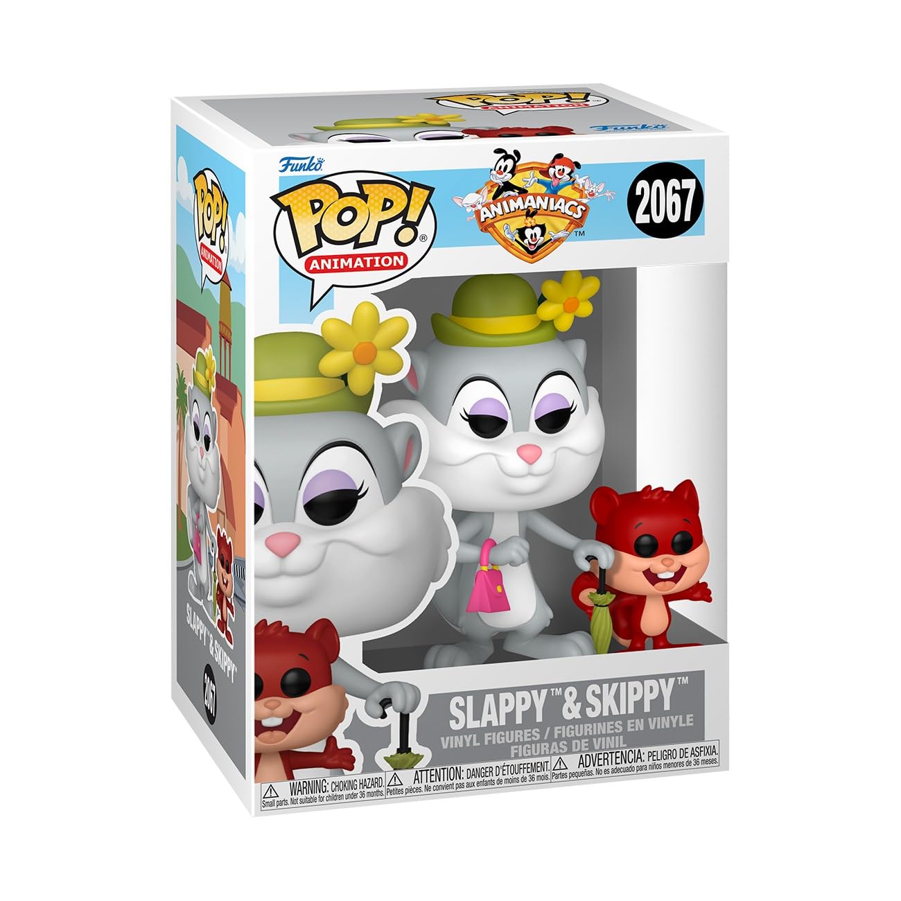 Funko Pop! & Buddy: Animaniacs - Slappy & Skippy - Collectable Vinyl Figure - Gift Idea - Official Merchandise - Toys for Kids & Adults - Cartoon/Animation Fans