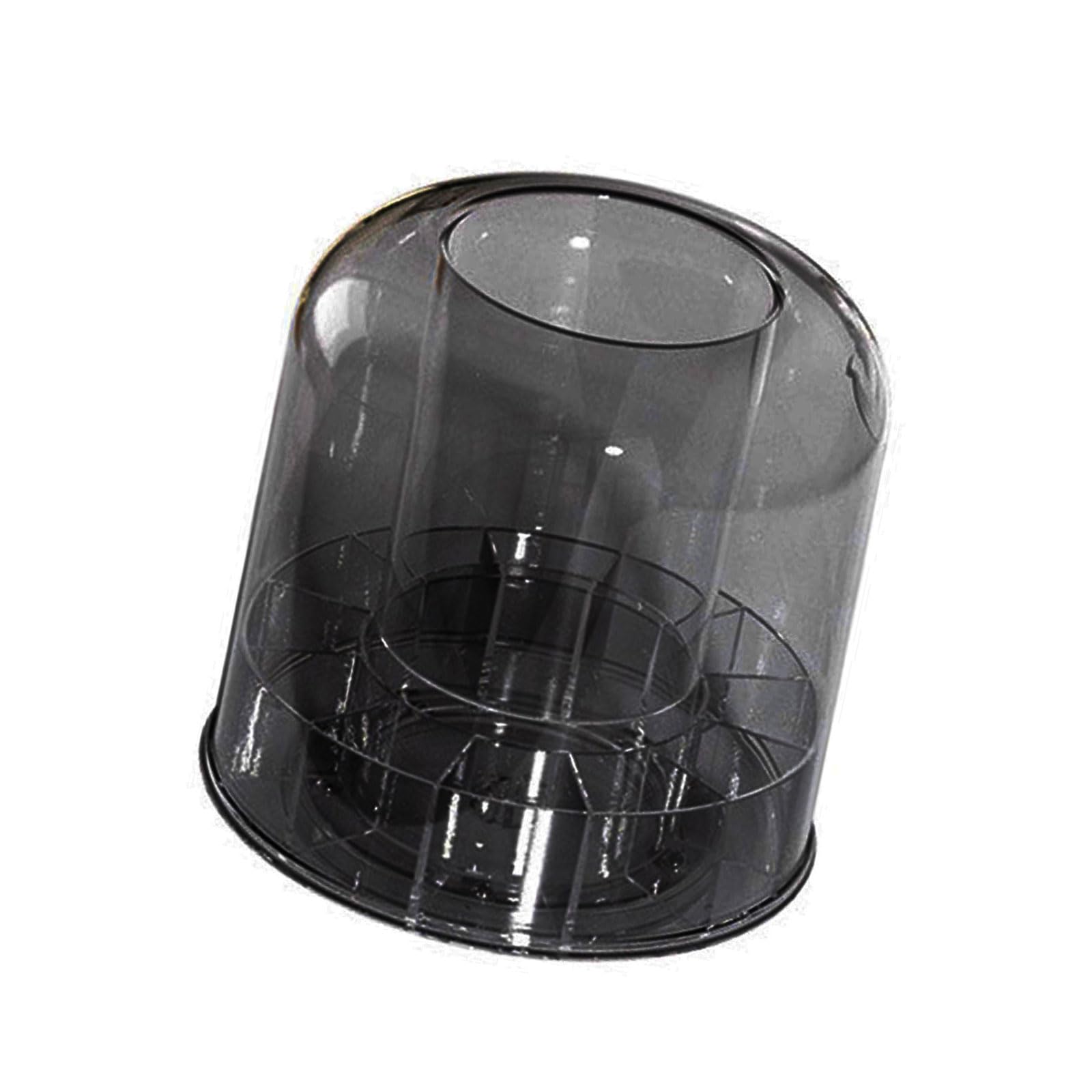 YWLUUOO Multifunctional Rotating Makeup Storage Box for Lipstick Brush Organizers Space Saving Elegant Design Elegant Vanity Brush Holder