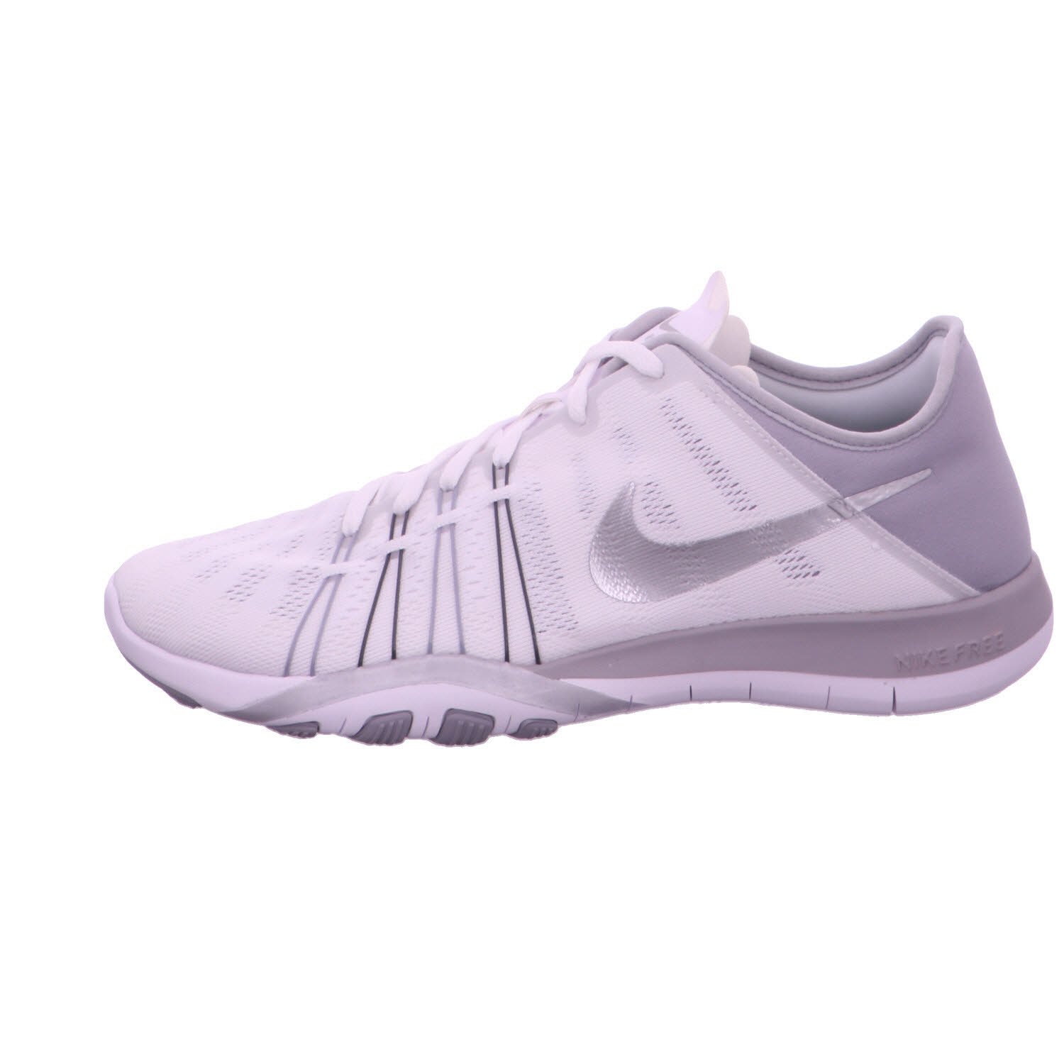Nike Women's Free TR 6 Training Shoes (5 B(M) US, White/Metallic Silver/WLF Grey)