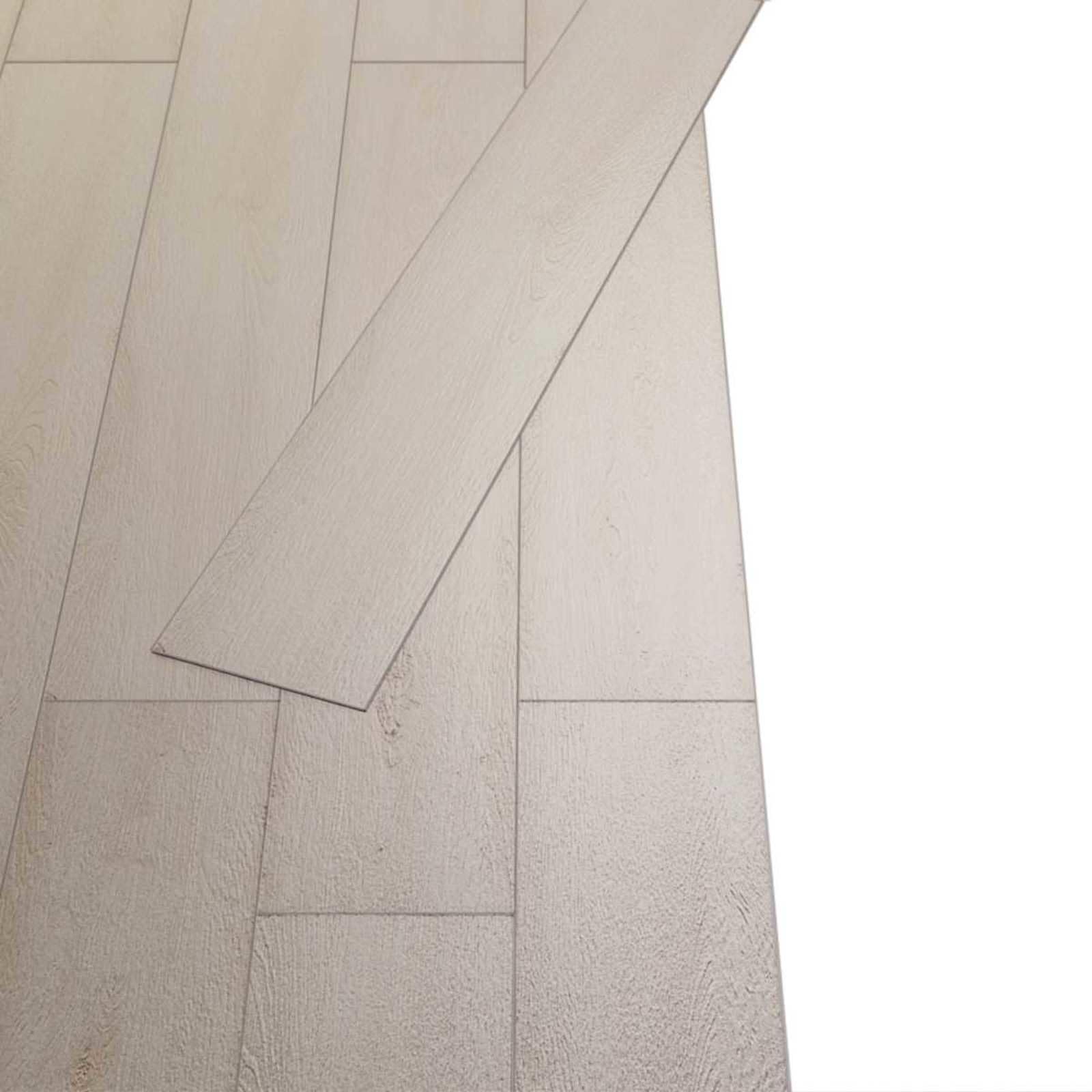 Pavimenti autoadesivi in PVC, 30,5 x 61 cm, 28 pezzi, rovere classico, bianco, rivestimento per pavimenti in vinile laminato per soggiorno, cucina, corridoio, con isolamento acustico e facile