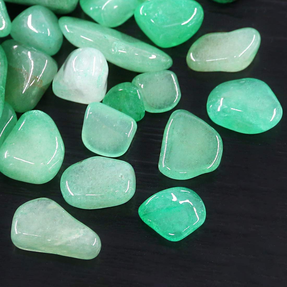Swpeet Petits éclats de 0,5 kg - Pierres écrasées de forme irrégulière - Parfait pour la fabrication de bijoux et la décoration de la maison