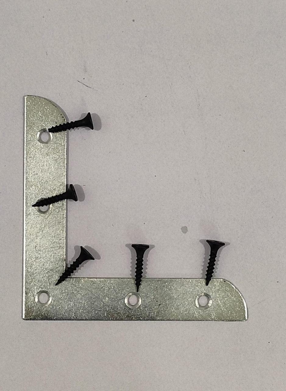 First Connect L Shape Bracket Corner Stainless Steel 90 Degree Right Angle Bracket Fastener (12 Pieces with Screw, 3.5 Inch) (B0BC1H18DN) Amazon Price History, Amazon Price Tracker