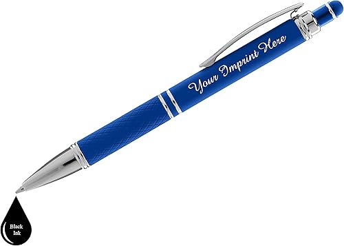 Miniatura 4 de Express Pencils Juego de 2 bolígrafos personalizados, paquete de 2 bolígrafos de metal suave al tacto con caja de regalo, bolígrafo de lujo grabado