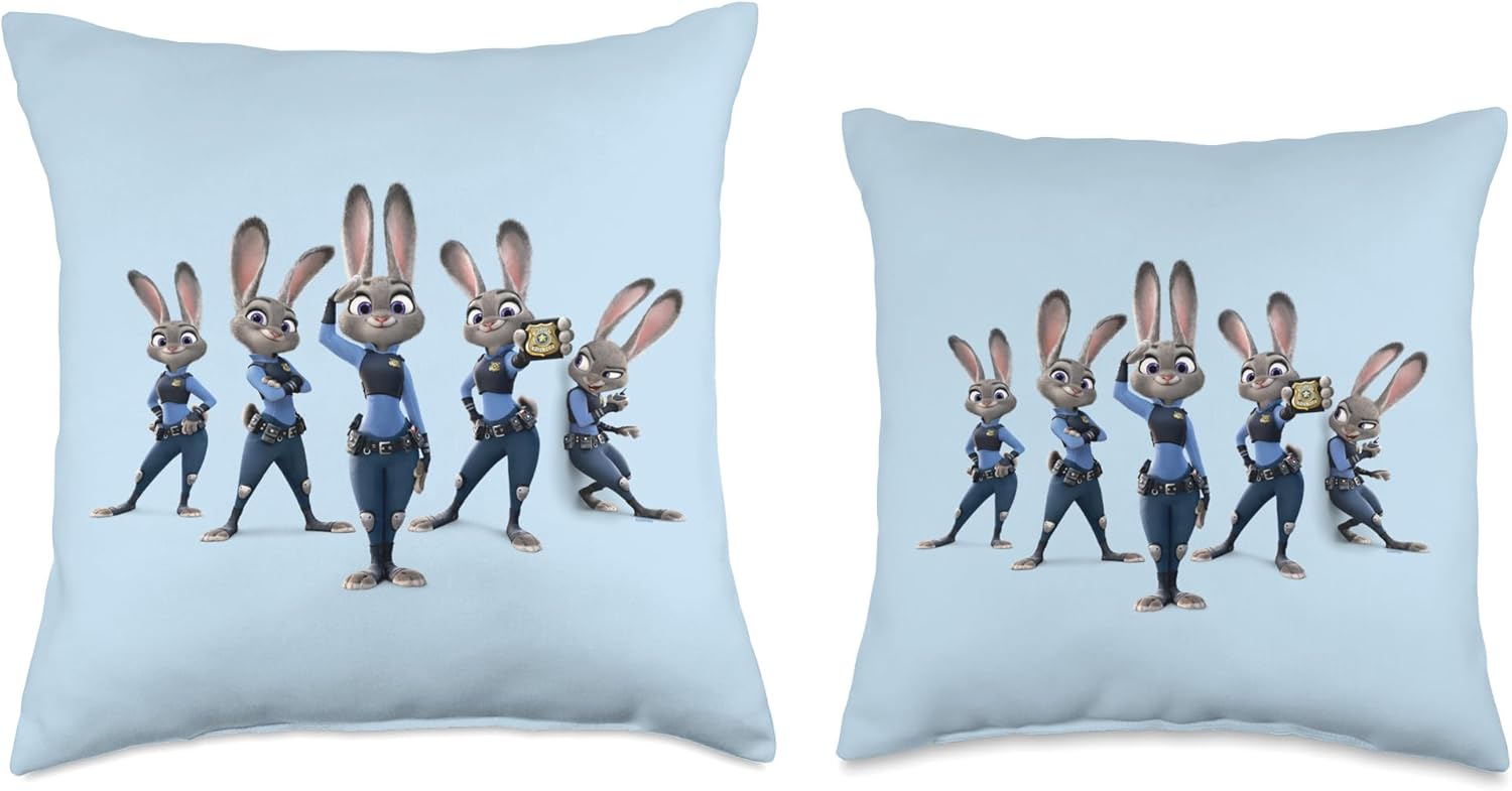 Disney Zootopia Judy Hopps Multi-Pose Throw Pillow