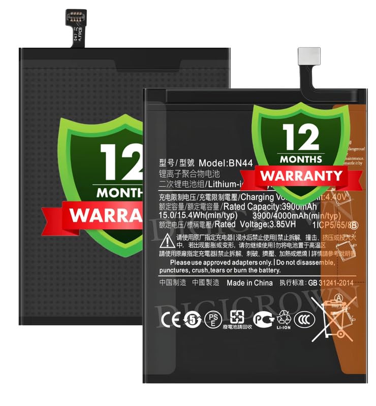 Image of Original BN44 Battery Compatible for Xiaomi Redmi 5 Plus - 4000mAh - 1 Year Warranty