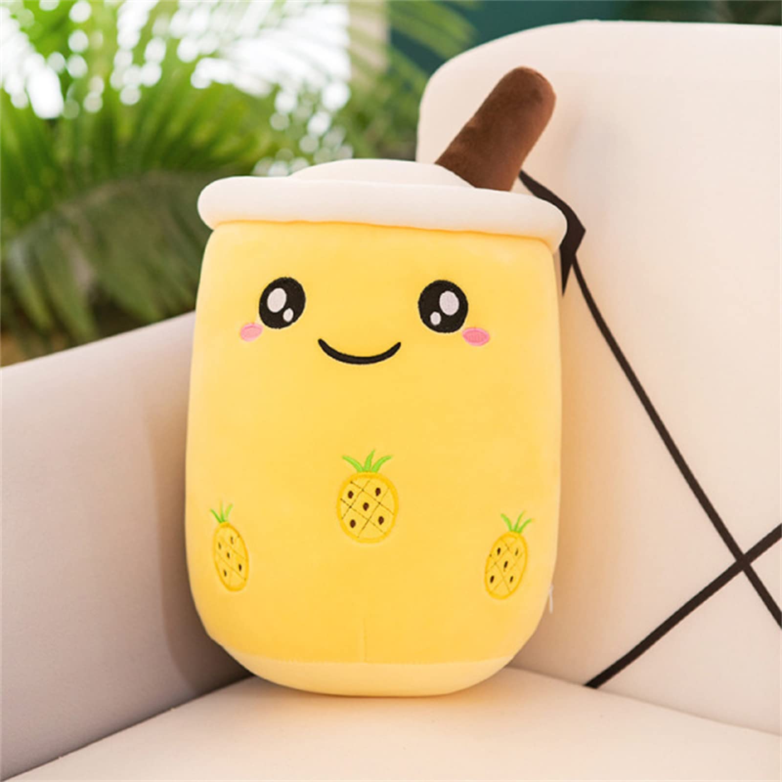 Bubble Tea Knuffel - Beige 45cm - Panda