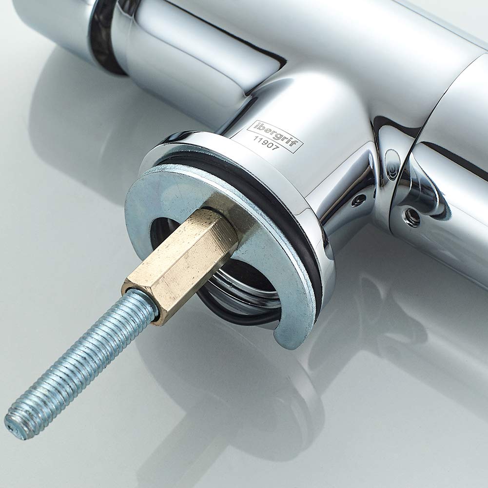 Ibergrif Grifo de Cocina Abatible 180° Giratorio 360°