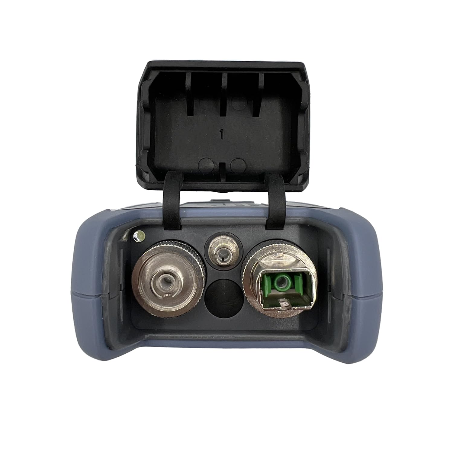 Elfcam® - Przenośny multimetr optyczny E-286 do sieci światłowodowych 10G PON GPON/EPON/XGPON z 1270nm 1310nm 1490nm i 1577nm, fotometr FTTx i OLT z VFL, zakres testowy: -40 dBm do +12 dBm