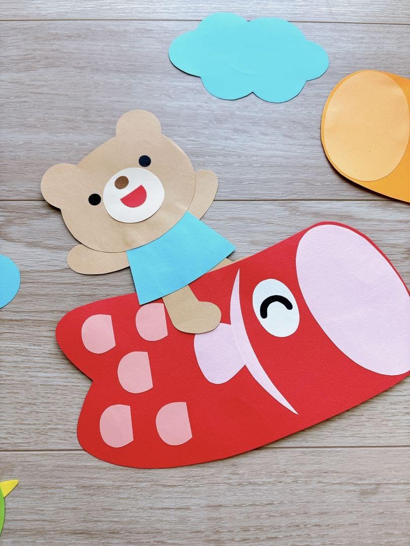 壁面飾り　特大鯉のぼり　ちょっと大人向け 壁面飾り 特大鯉のぼり ちょっと大人向け