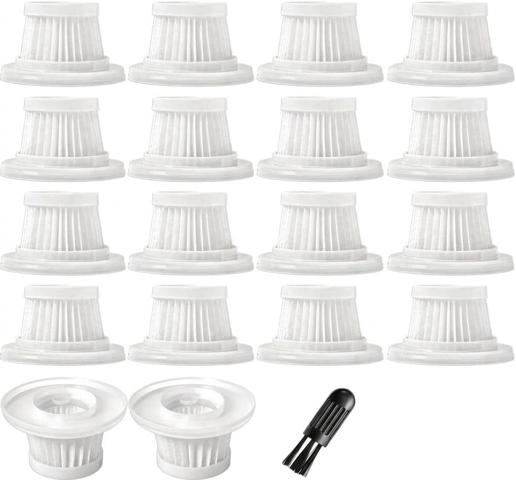 18 Pcs HEPA Vacuum Filters Compatible with Compact Cordless Vacuum Cleaner