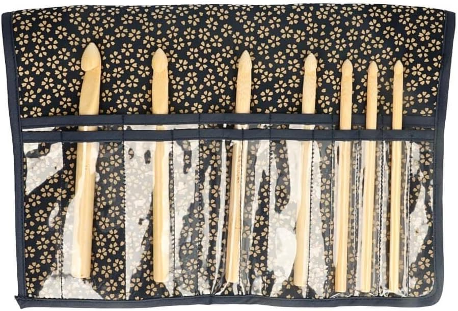Seeknit - Seeknit Shirotake Red (15cm) Crochet Hook Set Large Size - 1 Piece