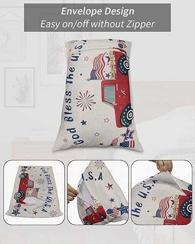 Miniatura 7 de Fundas de almohada rojas de tamaño King, fundas de almohada suaves para cama, fundas decorativas de lujo para sofá de cuerpo largo lumbar con cierre