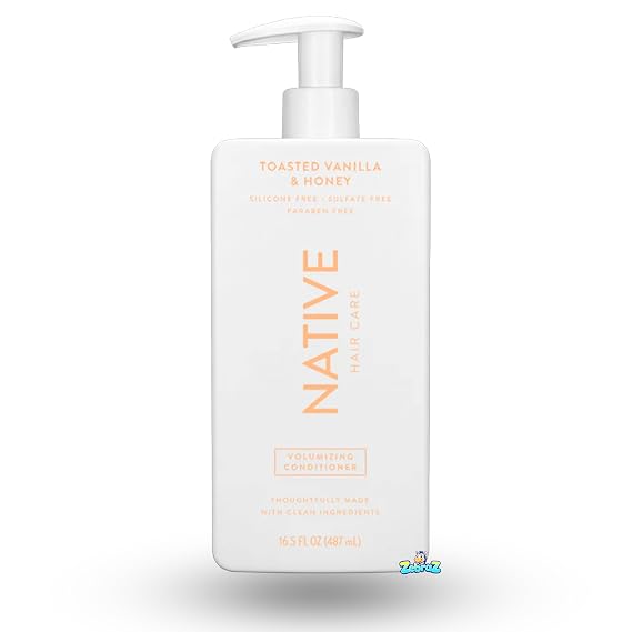 Native Toasted Vanilla & Honey Shampoo and Conditioner, 8.25 Ounce (Pack of 2), Gold