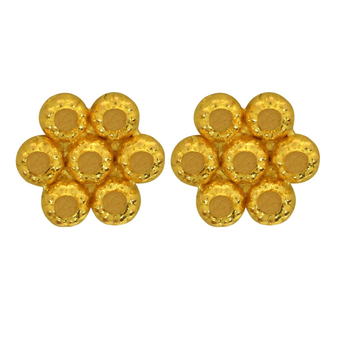 22KT (916) Yellow Gold Stud Earrings for Women (BN11203264)