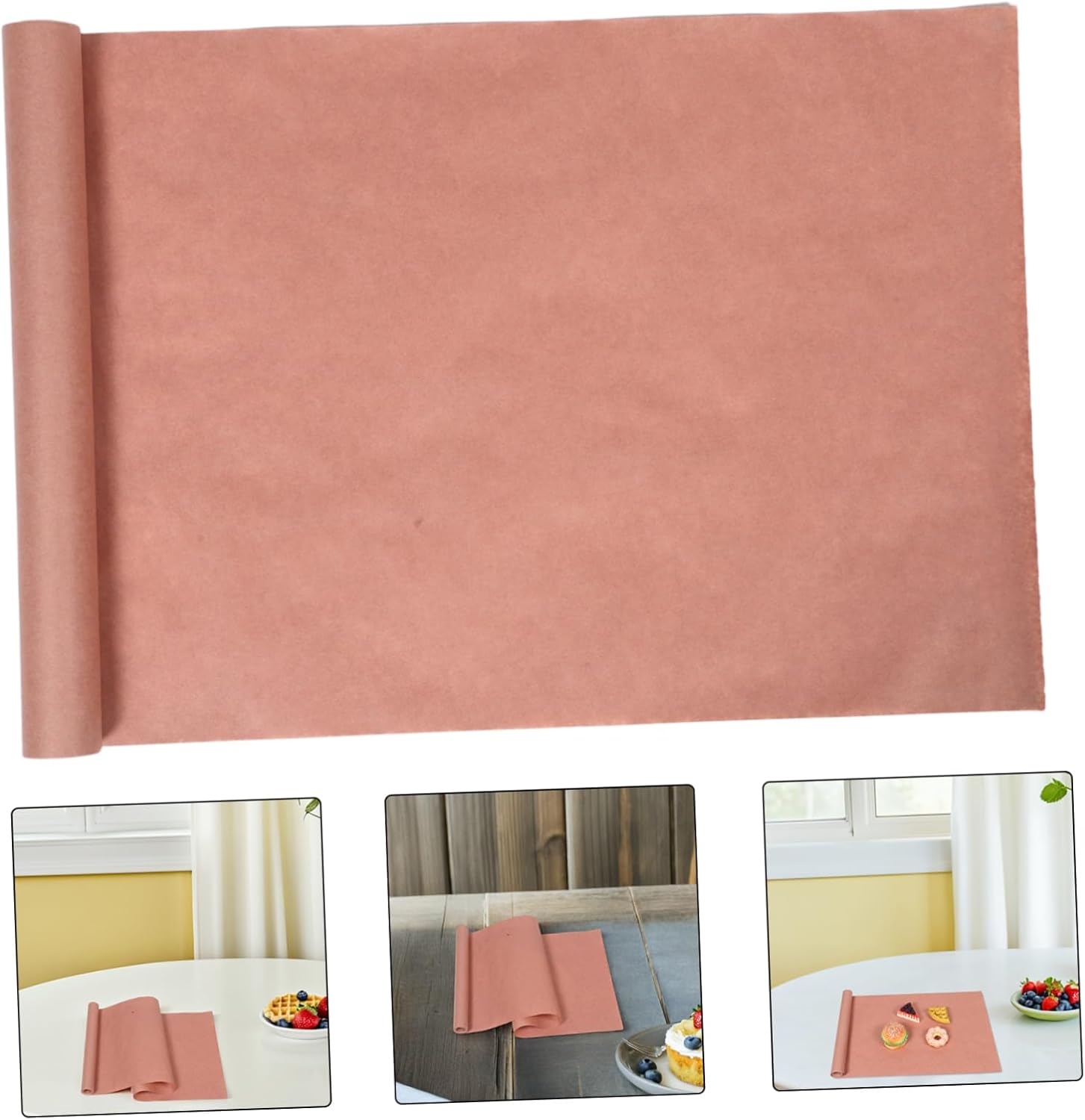 Pink Butcher Paper Roll for Barbecue Meat Wrapping and Smoking
