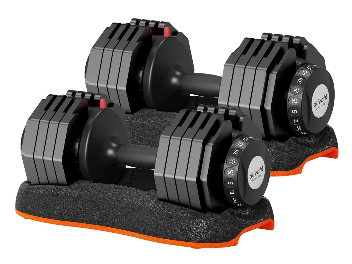 ATIVAFIT Adjustable Dumbbells