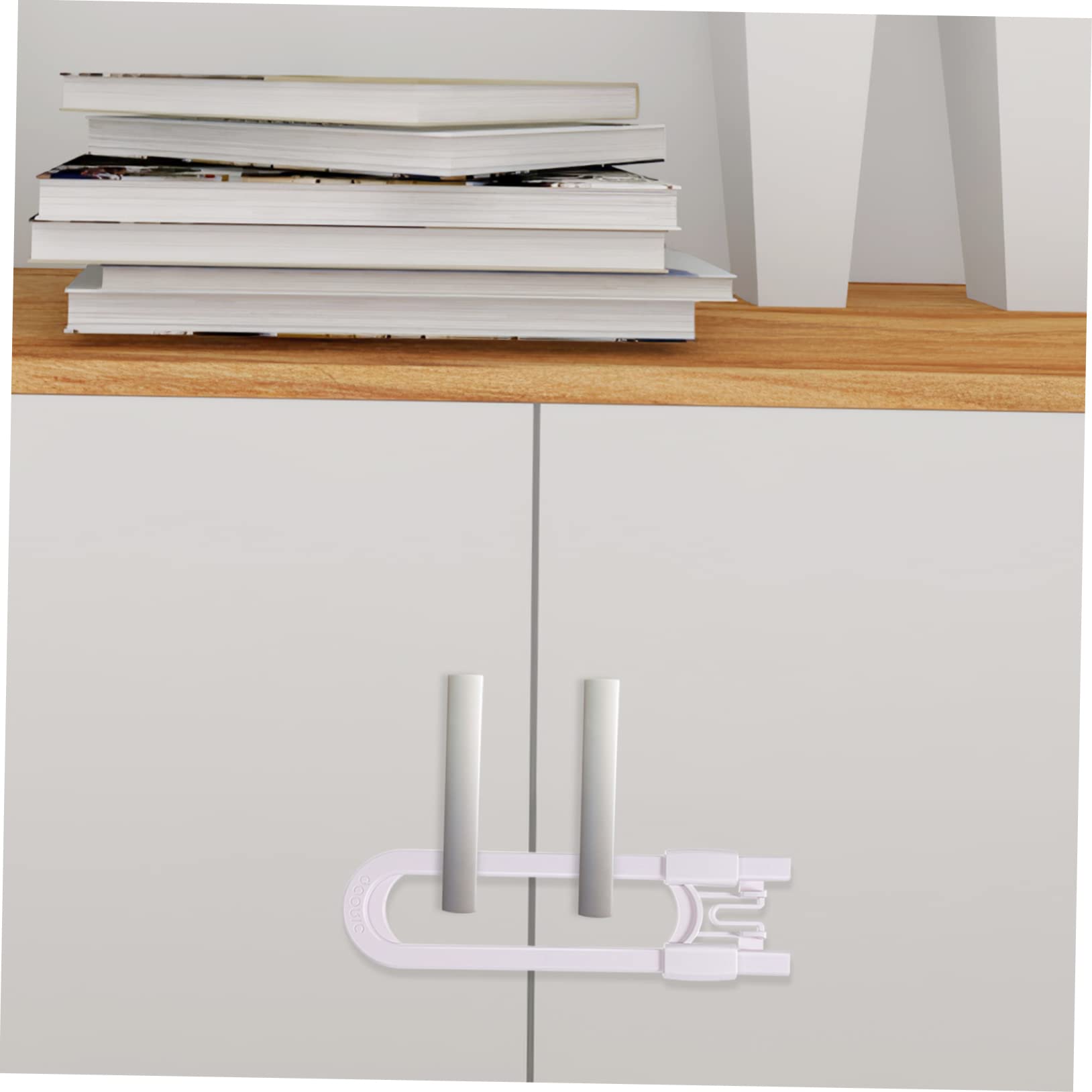 Toddmomy 15piezas Cerraduras Seguridad Armarios Infantiles Ajustables Para Puertas