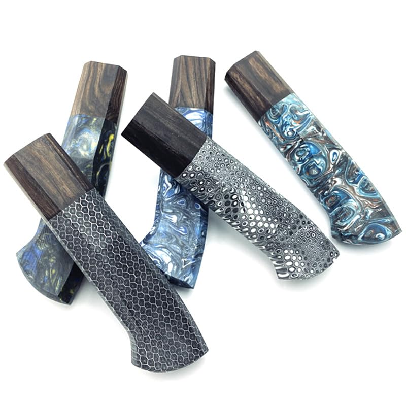 Mango de cuchillo japonés de madera 1 pieza DIY miniatura 4