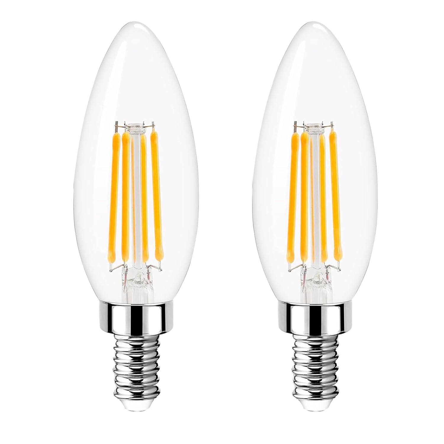 LED電球 E12 口金 全方向 シャンデリア 40W形相当 口金直径12mm…