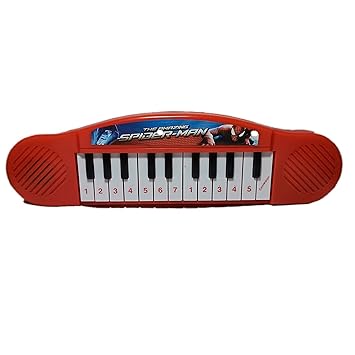 MIMY Spiderman / Try Me Electronic Organ Piano for Kids Age 3+ (Multicolor) - Color & Design May Vary as per Availability