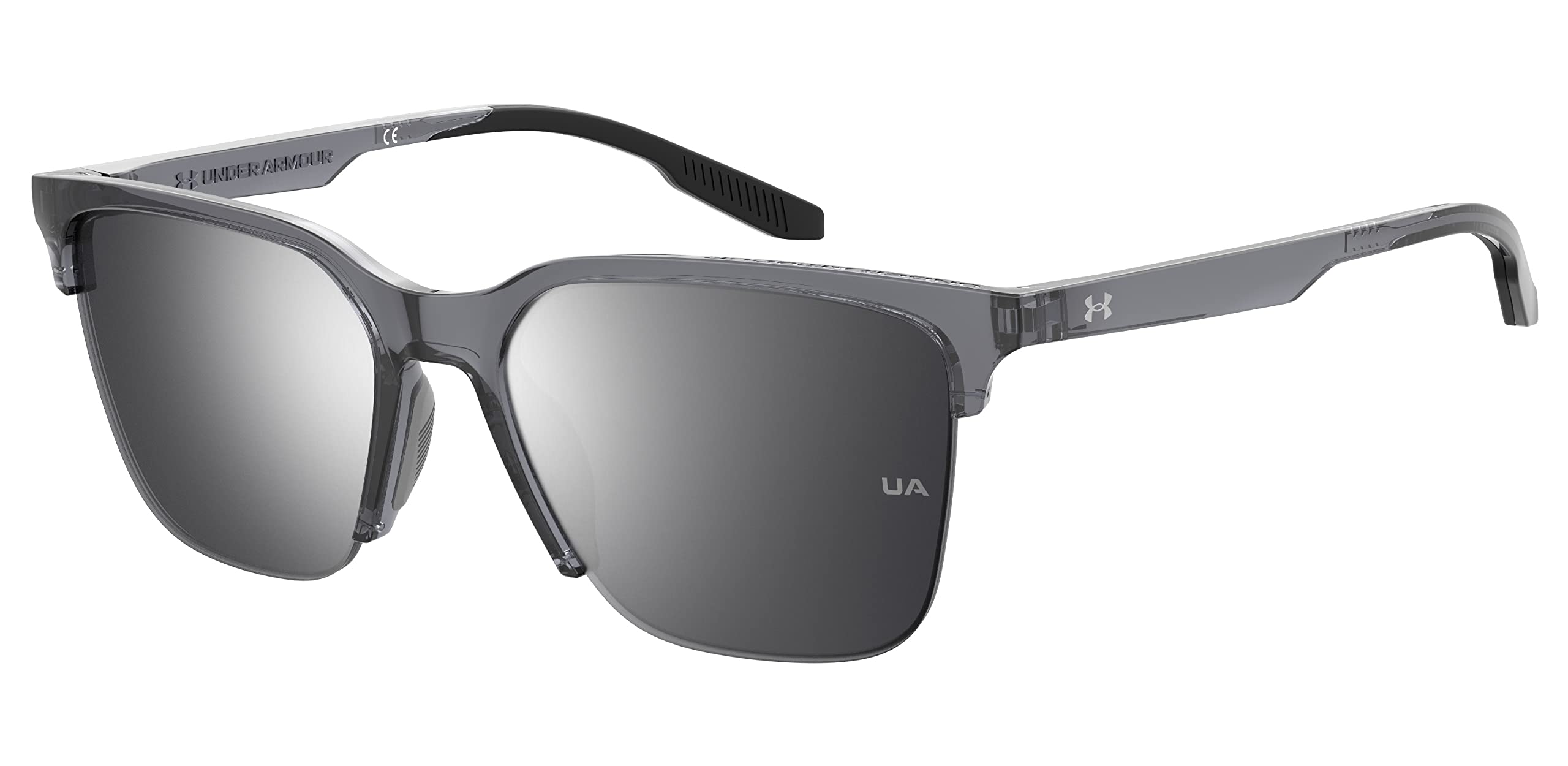 Under ArmourNon-Polarized Square Male's Sunglasses-(UA PHENOM CBL 55T4| Grey color