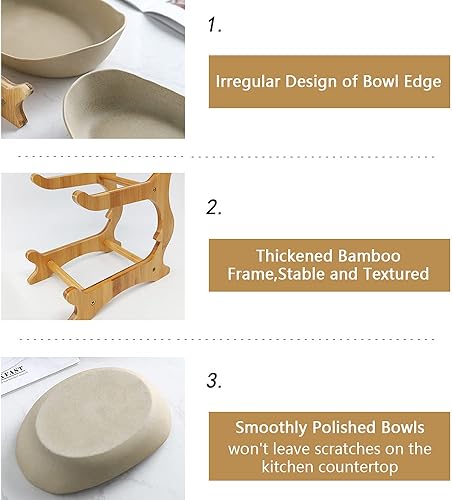 Miniatura 6 de Mangoton Cesta de frutas de 2 niveles, frutero para encimera de cocina, cesta de frutas de cerámica para cocina, organizadores de cocina, caqui