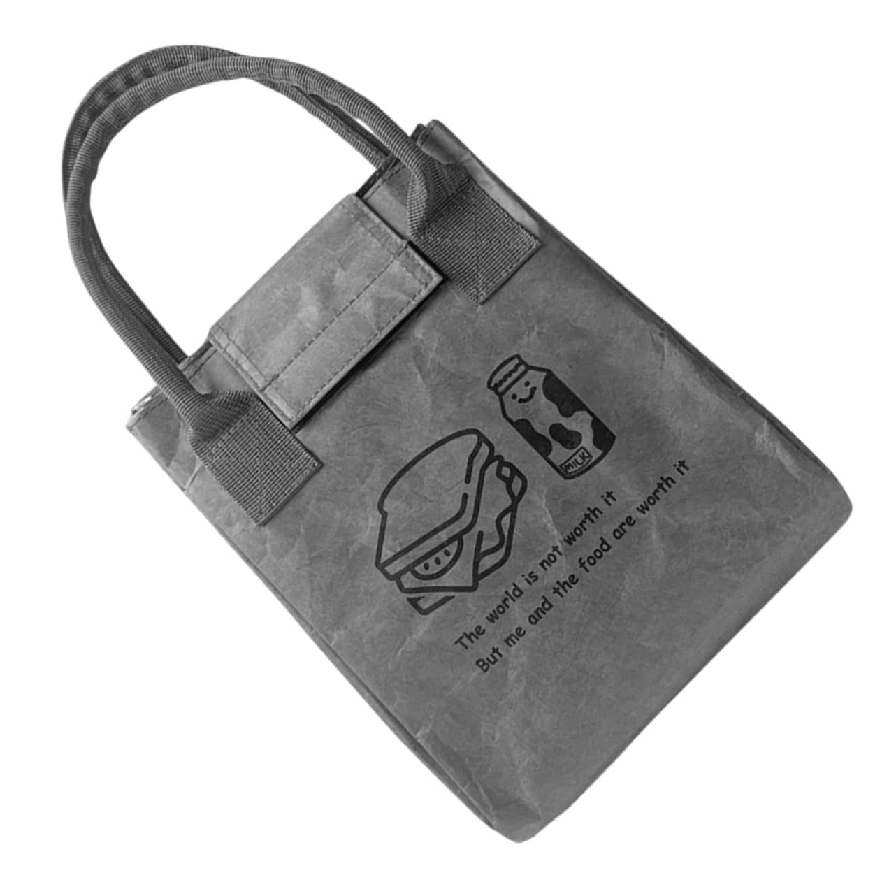 MAGICLULU 3piezas Bolsa De Almuerzo De Kraft Aislante Portátil y Resistente Para Picnic y Comidas Térmicas Para Adultos