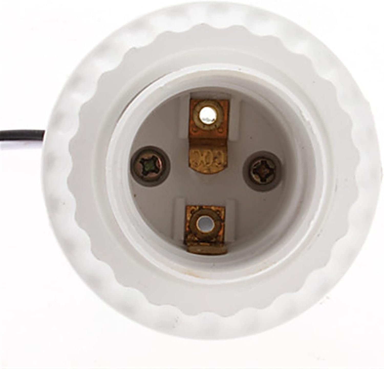 Oprawka lampy elektrycznej, Adapter do oprawki żarówki E27 z przewodem do żyrandola, jeden kolor, 10 szt.(10pcs)