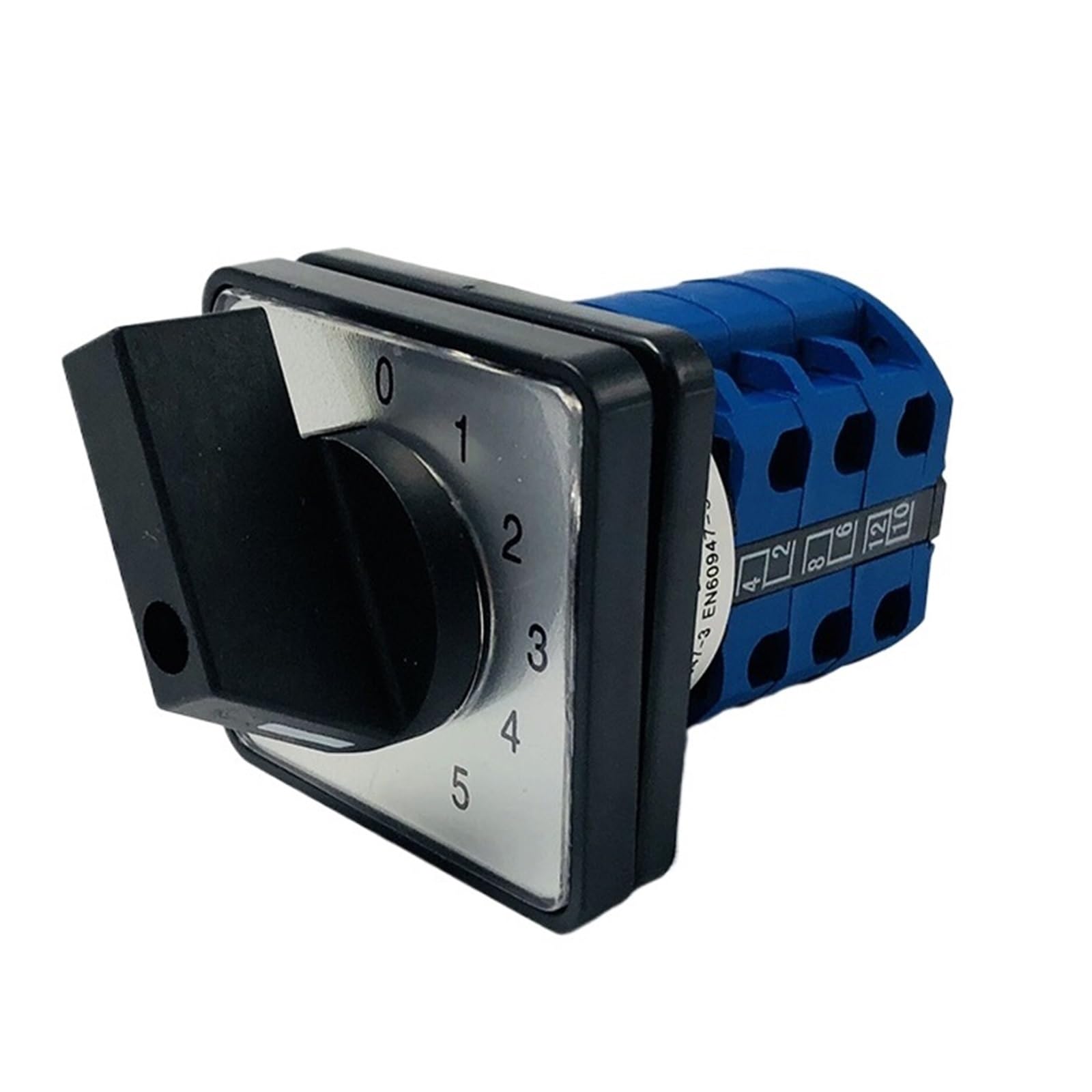 YWZVBSDCS YMW26-20/3 Rotary Switch 6 Postion 690V 20A 3 Poles Universal Changeover Cam Main Switches Circuit Control LW26