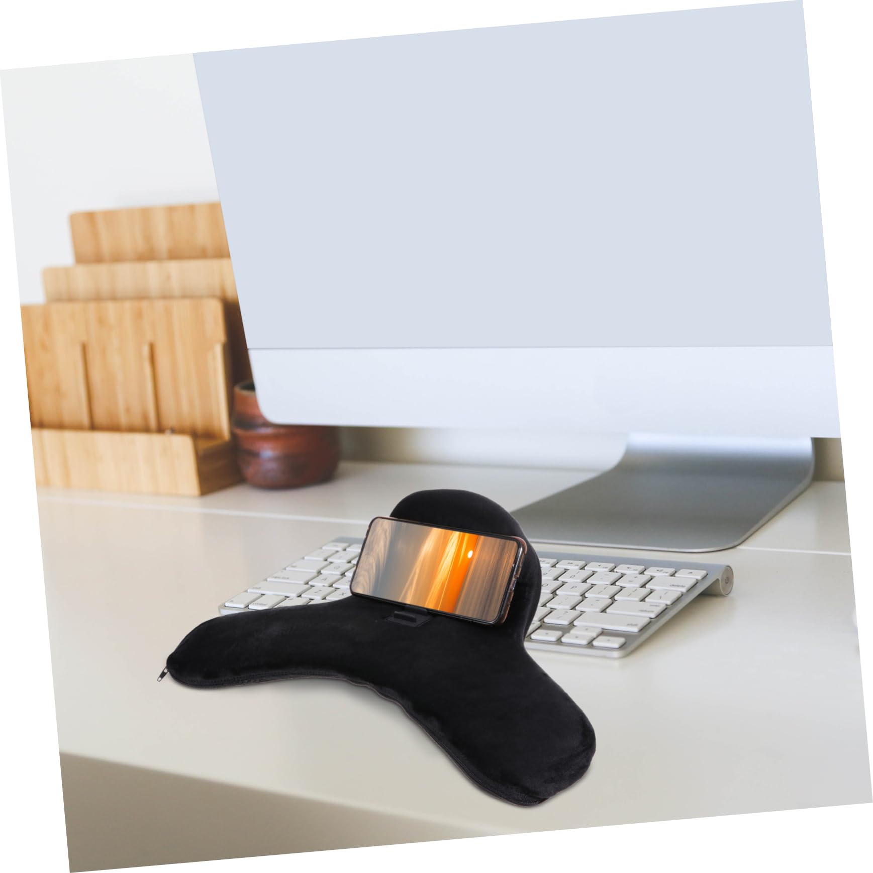 Homoyoyo 1pezzi Supporto per Telefono da Tavolo Multi-angolo Supporto da Scrivania per Telefono e Tablet Design Cerniera Facile da Smontare e Pulire