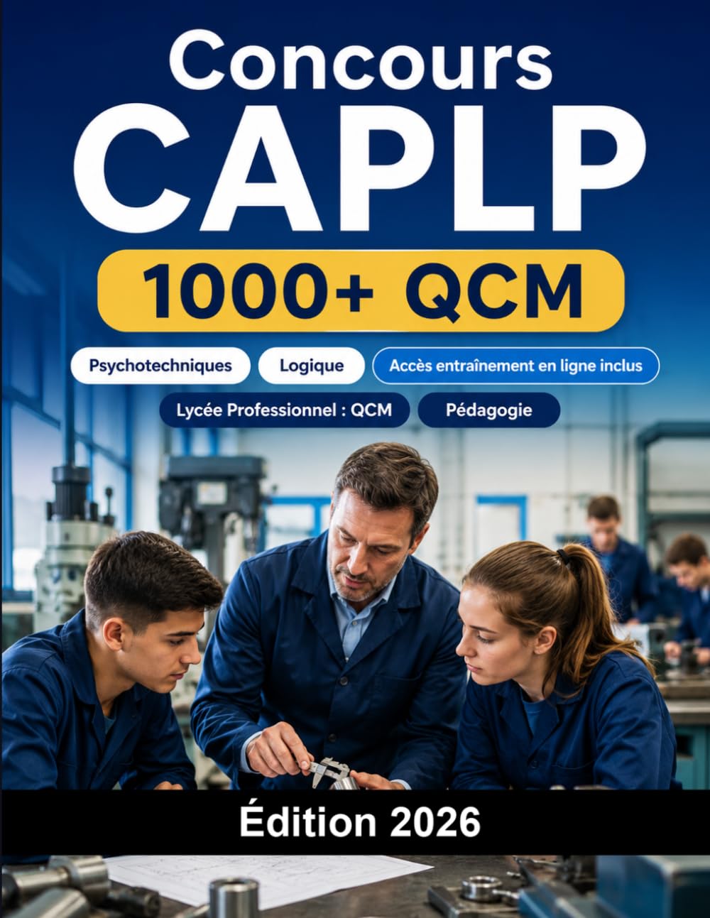 Concours CAPLP 2026: Lycée Professionnel : QCM, pédagogie, épreuves professionnelles, dossier et entretien oral