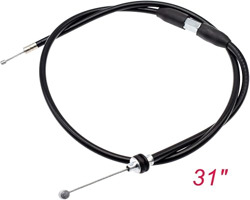 Miniatura 4 de Conjunto de mango de acelerador de cable de acelerador de pulgar de 78 pulgadas, 0.866 in, para 50 cc, 70 cc, 90 cc, 110 cc, 125 cc, 250 cc, ATV