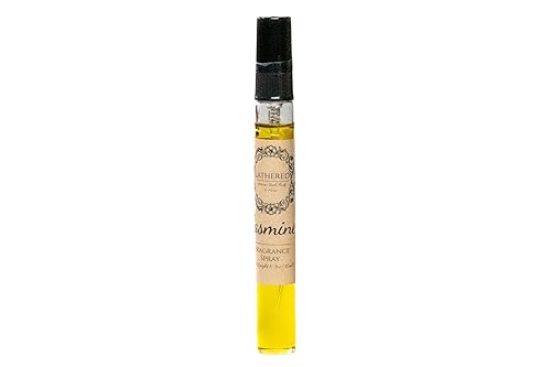 Alcohol Free Jasmine Scented Fragrance Oil Spray Perfumes and Colognes for Women by Lathered Artisan Bath, Body & Home