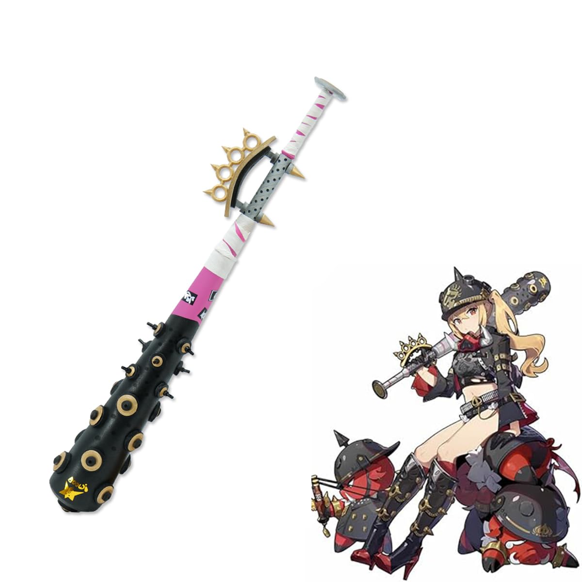 Amazon.co.jp: ルシアーナ メイス 武器 ゼンレスゾーンゼロ コスプレ