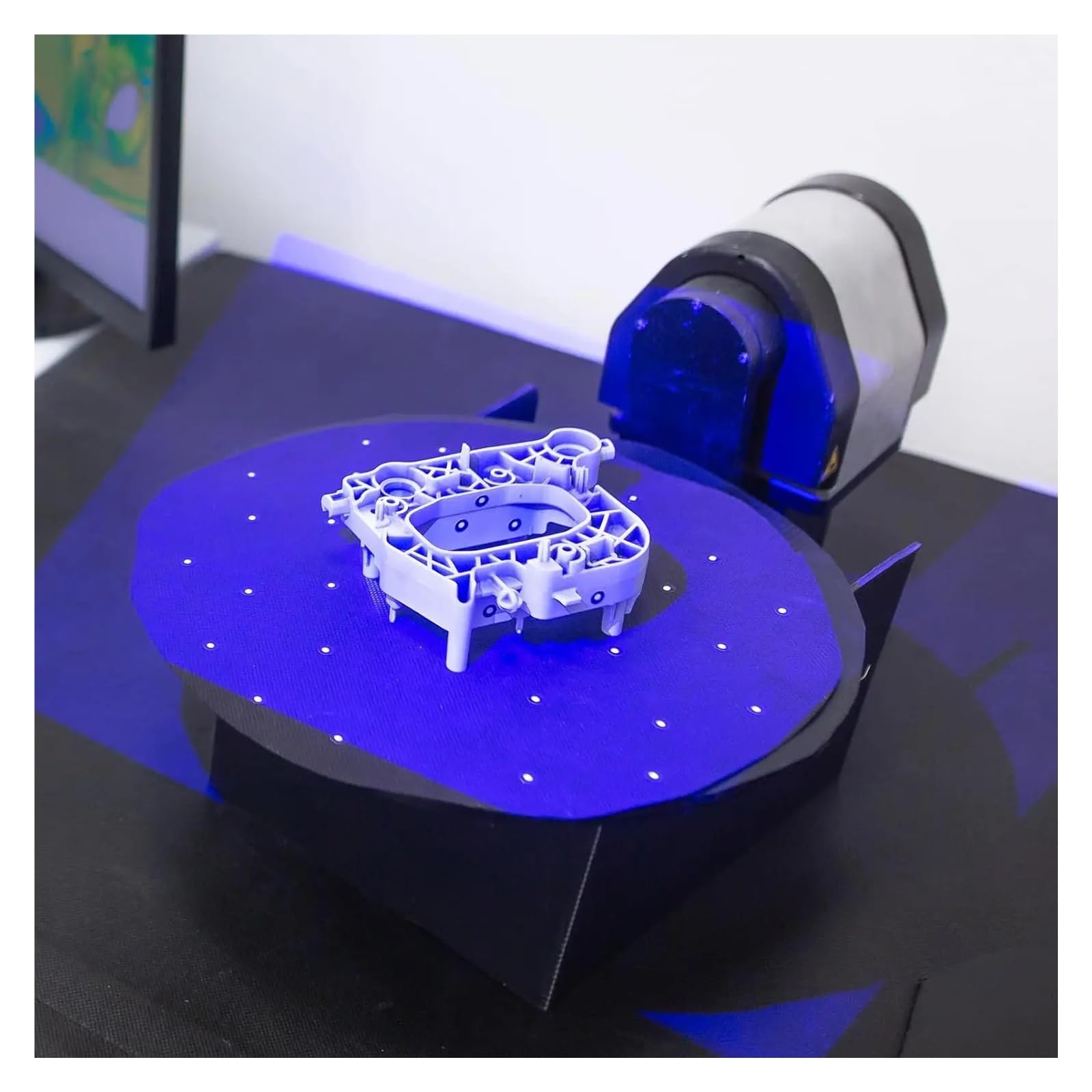Cibles de positionnement magnétiques for scanner 3D, 100 à 1000 pièces (intérieur 6 mm/extérieur 10 mm), marqueurs de référence à réflexion diffuse for scanner 3D Suivi précis(1000 point)