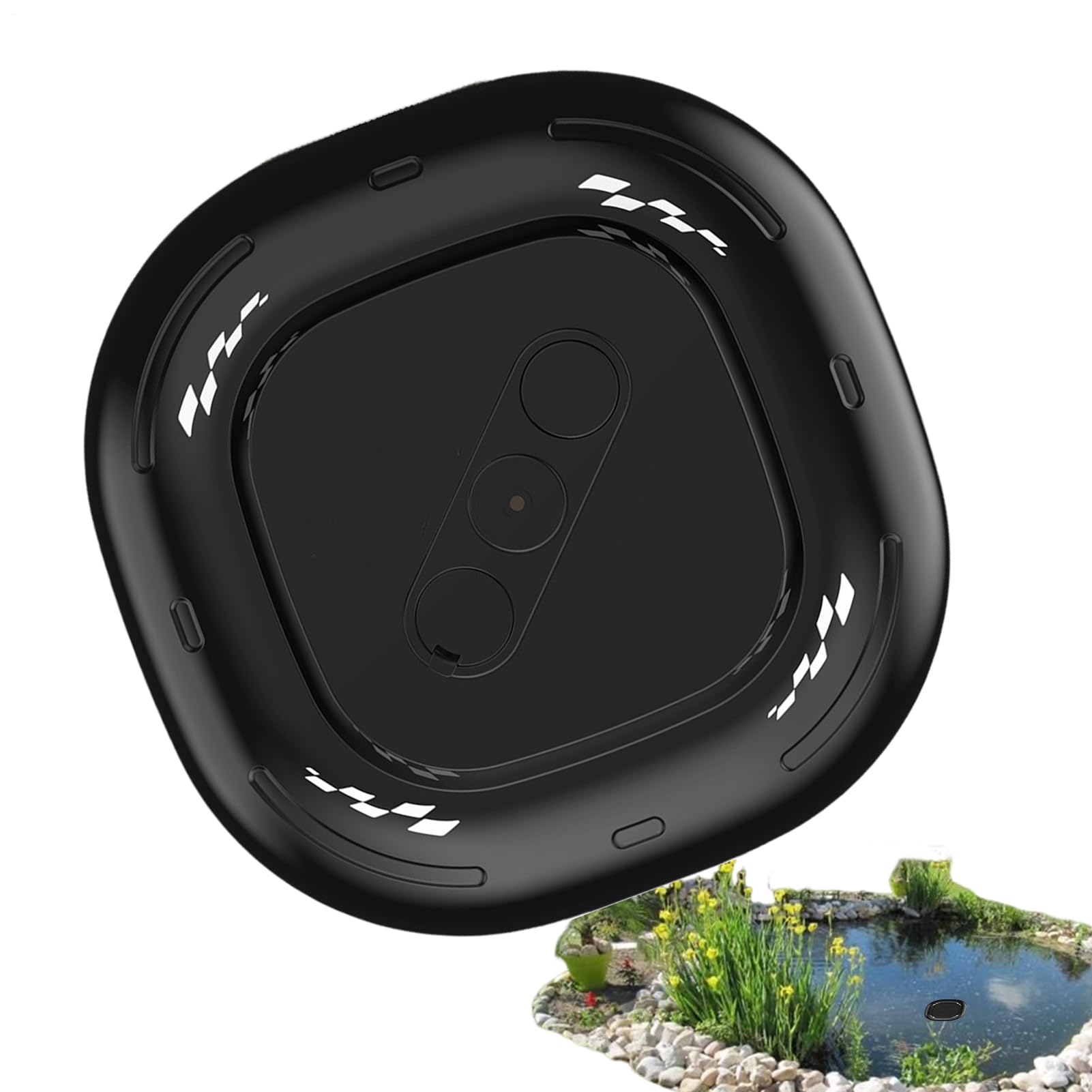 Bomba impermeable para estanque con diseño elegante y flujos eficientes de oxígeno