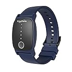 EmeTerm Explore FDA-Cleared Anti-Nausea Wristband IP67 Waterproof Morning Motion Sickness Relief Band Rechargeable Classic Strap Design Drug Free Non-drowsy Without Side Effects Navy Blue