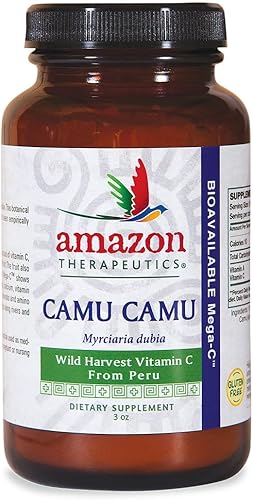 Camu-Camu Mega C 500mg Wild Crafted Amazon Therapeutic Laboratories 60 VCaps