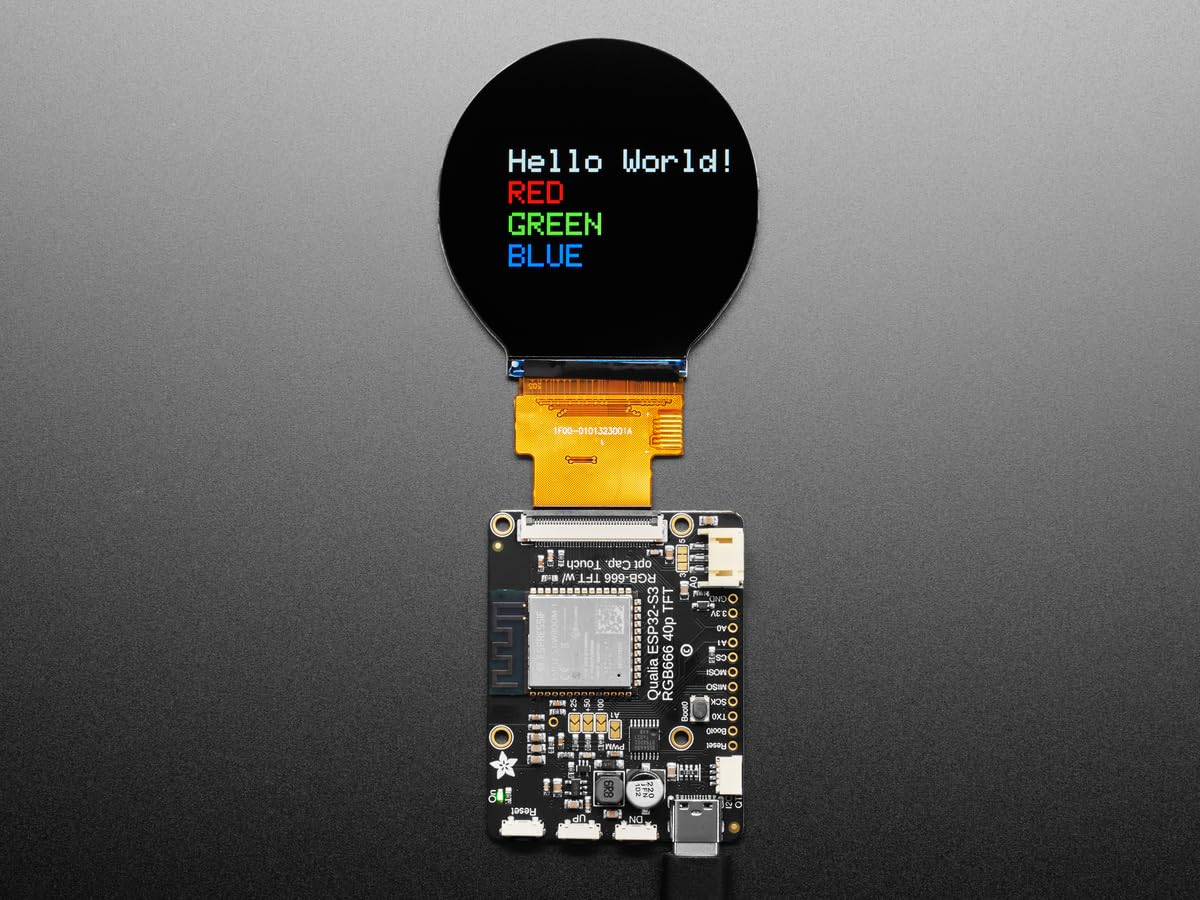 Adafruit RGB TTL TFT Display, rund, 2.1" 480x480, kein Touch, TL021WVC02-B1323B, 5806