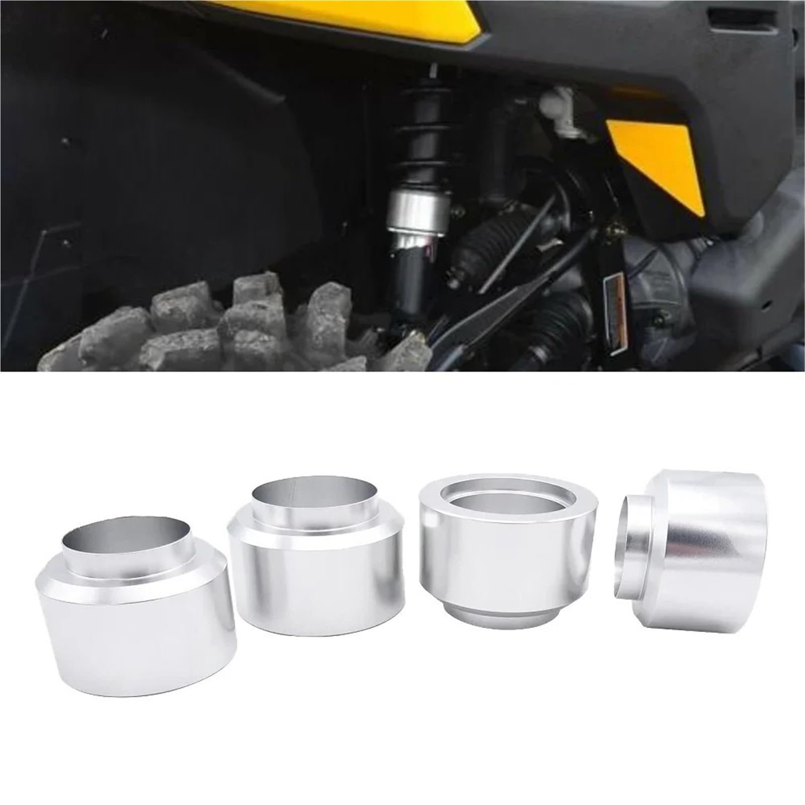 Zestaw sprężyn podnoszących przód i tył UTV 3" do Can-Am Defender HD5 / HD8 / HD10 HD9 / MAX 2016-2024 Uszczelki do silników motocyklowych