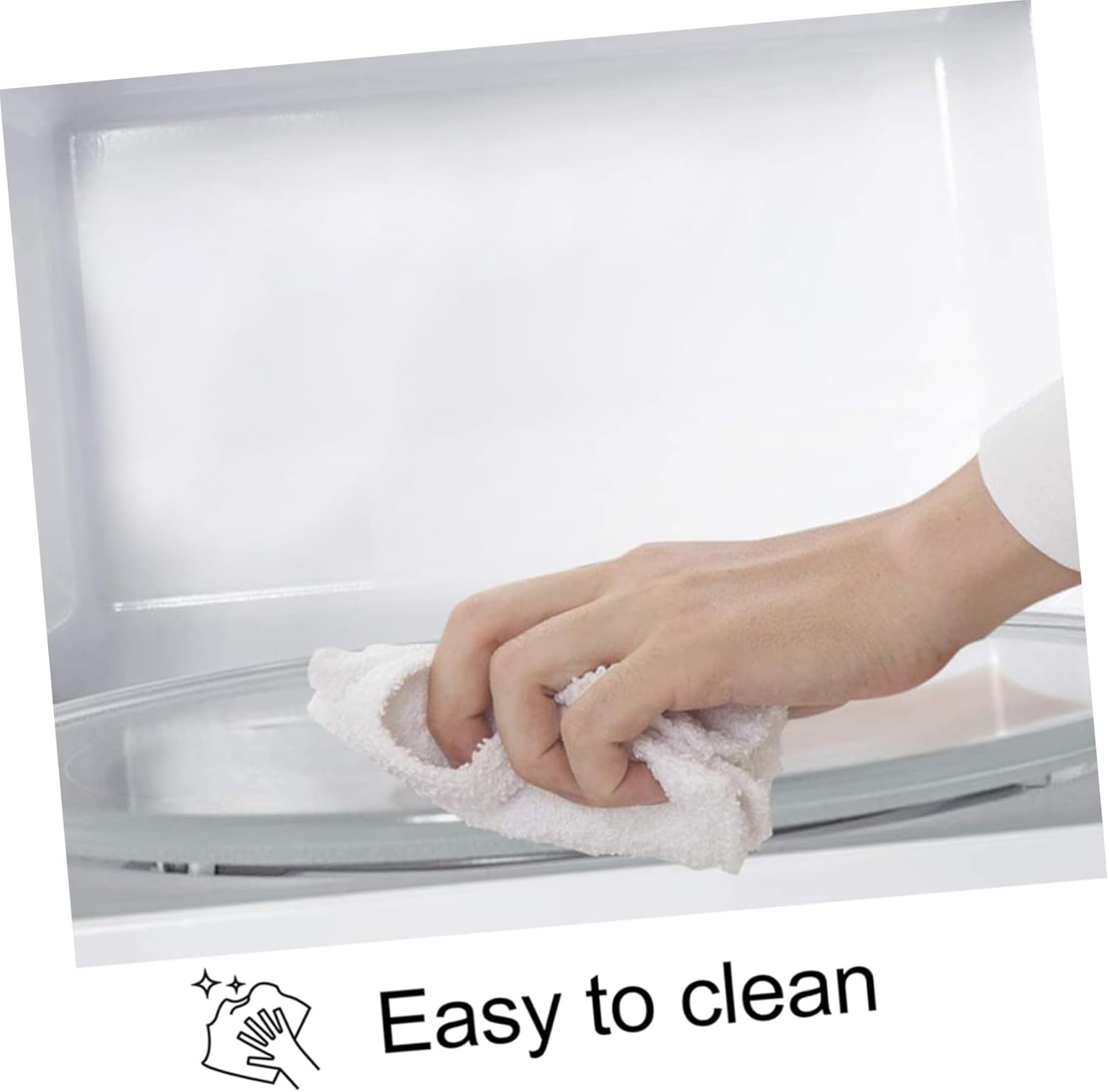 HEALLILY Microwave Turntable Glass Plate Replacement Thick and Tray for Microwave Ovens Safe Glass Construction for Replacing Broken Turntables